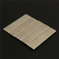 N35 stark neodymium magnet block 40 * 10 * 3mm - 5 bitar