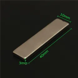 N35 vahva neodymiummagneettilohko 40 * 10 * 3 mm – 5 kappaletta