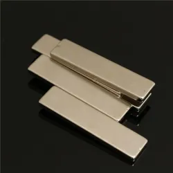 N35N35 bloque magnético fuerte de neodimio 40 * 10 * 3mm - 5 piezas