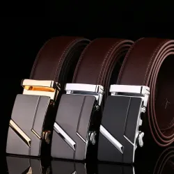Luxury genuine leather belt