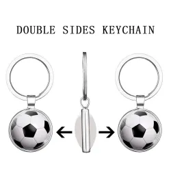 Dubbelsidig korgboll - Keychain