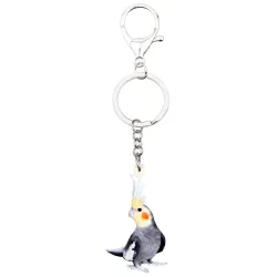 Akrylpapegoja - keychain