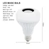 Smart RGB LED lamp with wireless Bluetooth speaker - remote controlE27