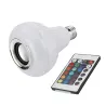 Smart RGB LED lampa med trådlös Bluetooth högtalare - fjärrkontroll