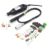Mini electric hand drill machine with flexible shaft & 105 accessories