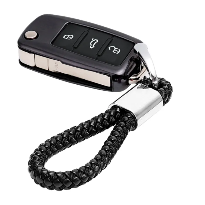 Car key case with keychain for Passat Golf Jetta Bora Polo Sagitar Tiguan