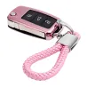 Autosleutel Case Voor VW Passat Golf Jetta Bora Polo Sagitar Tiguan Auto Key Bag Cover Protector metSleutels