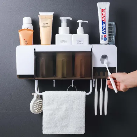 Toothbrush haltija & hammaspaste squeezer dispenser -sarja