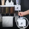 Toothbrush haltija & hammaspaste squeezer dispenser -sarja