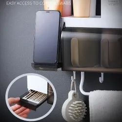 Toothbrush haltija & hammaspaste squeezer dispenser -sarja