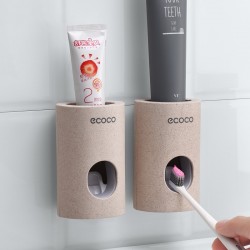 Automatische Tandpasta Dispenser stofdicht Tandenborstelhouder Wall Mount Stand Badkamer AccessoiresBadkamer & Toilet