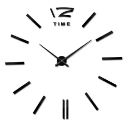 Large decorative DIY wall clock