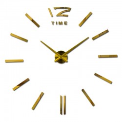 Duży dekoracyjny zegar ścienny DIYZegary