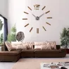 Stor dekorativ DIY väggklocka