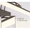 ApliquesEstilo americano espejo luz - luz de pared LED - lámpara - 8W - 39 cm
