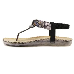 Cuculus Vrouwen Sandalen Platte met Bling Strass Mode Flip Flop Hoge Kwaliteit Bohemen Strand SchoenSandalen