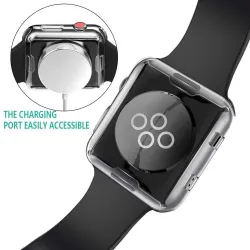 AccesoriosCaja de protección TPU HD ultra fina para Apple Watch 1-2-3-4-5 - 38mm - 40mm - 42mm - 44mm