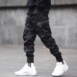 Calças de hip-hop multi-pocket