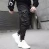 Calças de hip-hop multi-pocket