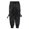 Calças de hip-hop multi-pocket