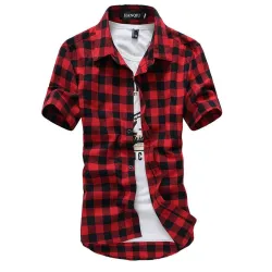 Camicia di moda con maniche corte