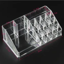 Acrylic transparent Makeup Organizer Storage BoxesMake-Up