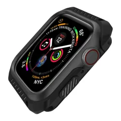 AccesoriosFunda de armadura dura de silicona para Apple Watch 1-2-3-4-5
