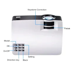 LED 1800L - support full HD - mini projector