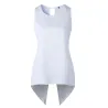 Blouse croisée irrégulière - haut élégant