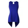 Blouse croisée irrégulière - haut élégant
