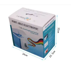 12V 75L mini - refroidisseur à double usage portable & réfrigérateur multifonctions