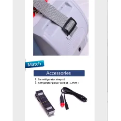 12V 75L mini - portable dual-use cooler & warmer - multi-function car refrigeratorStyling parts