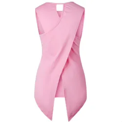 Blouse croisée irrégulière - haut élégant