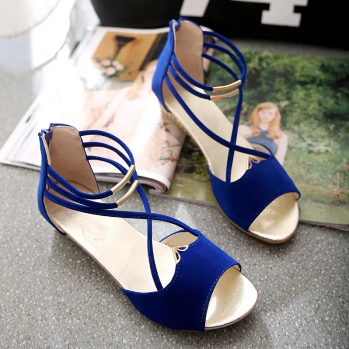Sommer Keil Sandalen