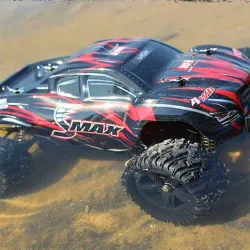CarrosREMO 1635 1/16 2.4G 4WD - impermeable - camión monstruo sin cepillos - coche RC