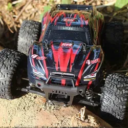 CarrosREMO 1635 1/16 2.4G 4WD - impermeable - camión monstruo sin cepillos - coche RC