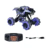 CarrosJuguetes SuLong 3355 1/12 2.4G 2WD Stunt coche RC con luz LED - modelo RTR