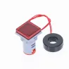 AC 60-500V 0-100A - LED voltmetro quadrato doppio display digitale - misuratore di tensione - misuratore