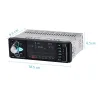 Rádio carro Bluetooth - din 1 - 4 polegadas display - MP3/MP5 - câmera traseira - direção remota