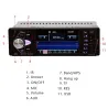 Rádio carro Bluetooth - din 1 - 4 polegadas display - MP3/MP5 - câmera traseira - direção remota