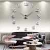 RelojesReloj de pared 3D - pegatina de espejo acrílico