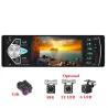 Rádio carro Bluetooth - din 1 - 4 polegadas display - MP3/MP5 - câmera traseira - direção remota