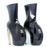 Tacones altosSexy - diseño único - botas de plataforma curvada con 18cm de talón fino tamaño 36-46