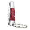 Mini taitettava taskuveitsi, jossa on keychain