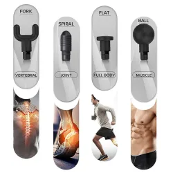 MasajeTissue masaje gun - manejo del dolor muscular después de entrenamiento