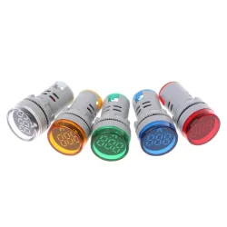 Affichage numérique LED 60-500V AC 22mm - indicateur de tension de mesure