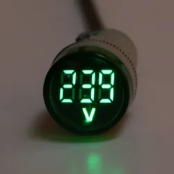 60-500V AC 22mm LED digital display - gauge voltage meter indicator