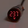 60-500V AC 22mm LED display digitale - indicatore misuratore di tensione