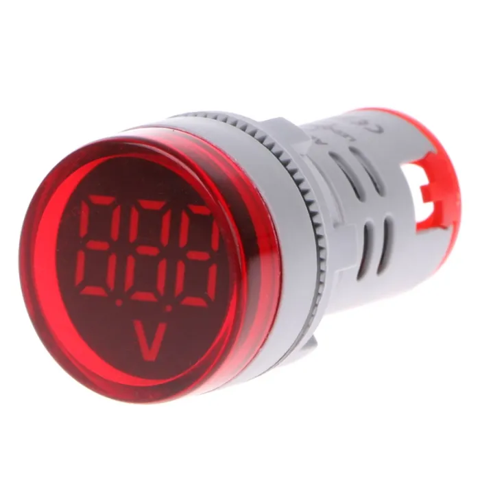 60-500V AC 22mm LED Digitalanzeige - Messgerät Anzeige