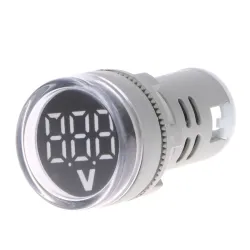 60-500V AC 22mm LED digital display - mätspänningsmätare indikator
